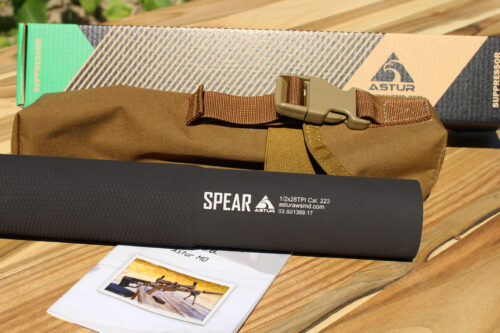Pouch for silencers, length 27-28cm